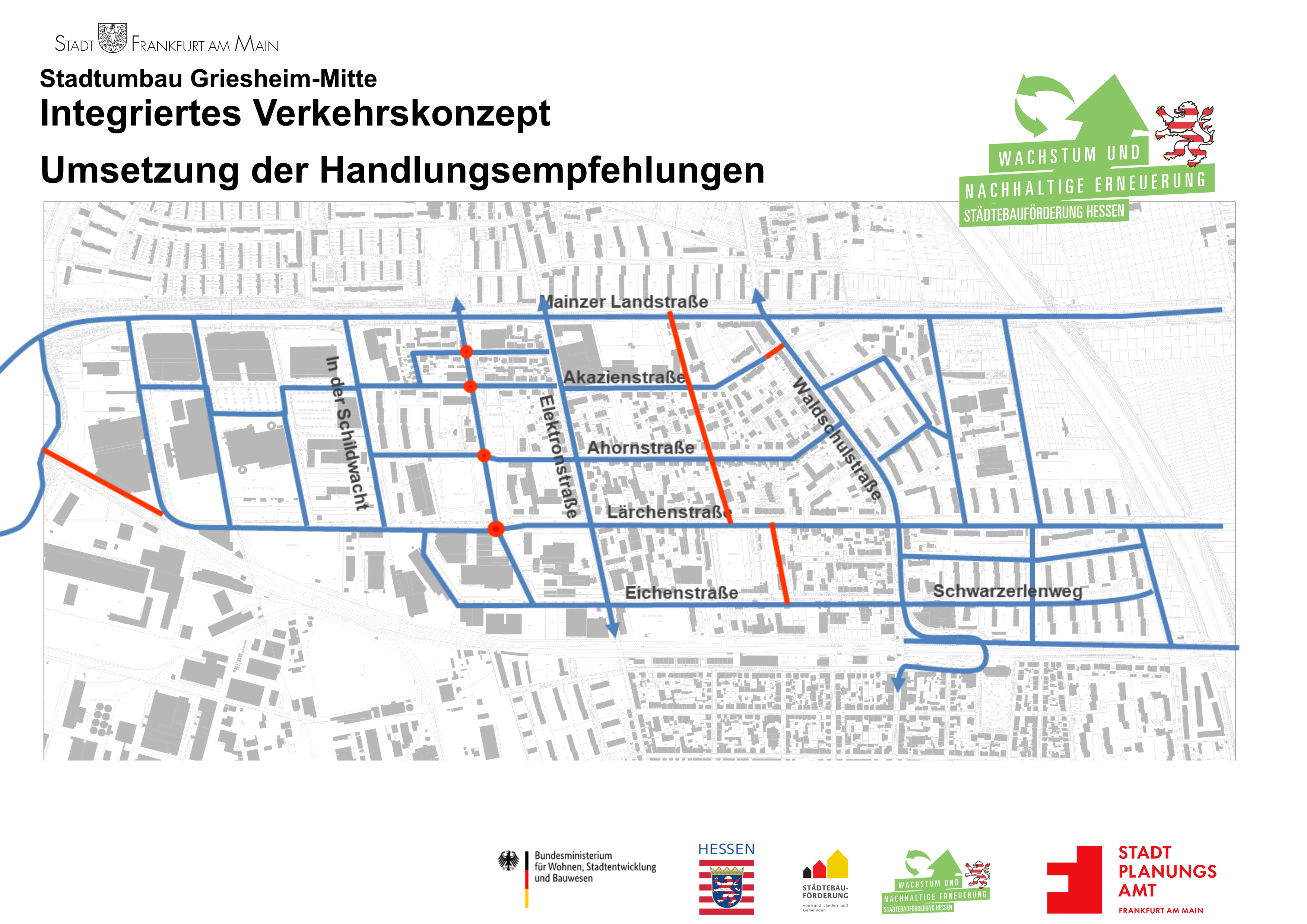 Verkehrsuntersuchung ©Stadtplanungsamt Stadt Frankfurt am Main 