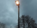 New street lamp on the path at St. Lioba © City of Frankfurt Planning Dept. 2023