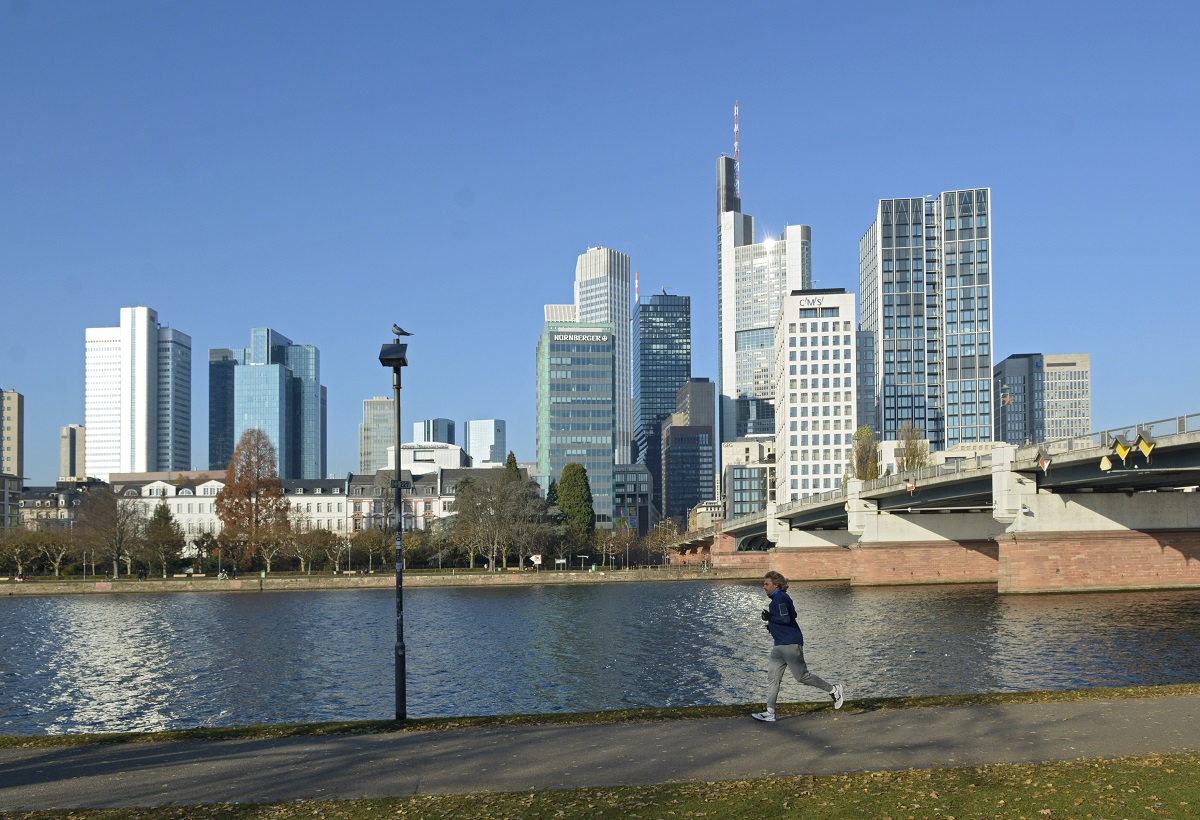 Section of Frankfurt’s skyline, © Frankfurt City Planning Dept.
