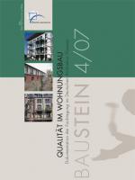 Baustein 04/07 - Qualität im Wohnungsbau, © Stadtplanungsamt Stadt Frankfurt am Main 