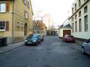 Vor der Umgestaltung - Verkehrsberuhigter Bereich Blick in Richtung Schäfflestraße © Stadtplanungsamt Frankfurt am Main