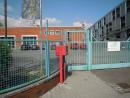 Bus depot, traction current division, and the back of a multistory carpark on the trade-fair grounds © City of Frankfurt Planning Dept.