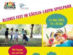 Einladung zum Familienfest im Cäcilia-Lauth-Spielpark © Stadtplanungsamt Stadt Frankfurt am Main; Foto:freepik.com