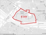 Geltungsbereich des Bebauungsplans Nummer 944, © Stadtplanungsamt Frankfurt am Main