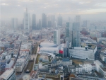 Frankfurt city center in lockdown ©Jonas Schwappach
