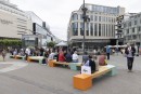 Eröffnung Lange Bank auf der Hauptwache © Felix Krumbholz