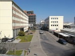 Östlich A661 - Hanauer Landstraße / Peter-Behrens-Straße, Gewerbebauten der Firma Samson © Stadtplanungsamt Stadt Frankfurt am Main 
