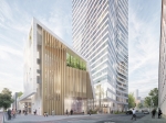 Entwurf neues Hochhaus und neue Kirche für Matthäusareal © Stadtplanungsamt; Meixner Schlüter Wendt