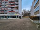 Vor der Neugestaltung: Seitliche Parkplätze, © Stadtplanungsamt Stadt Frankfurt am Main