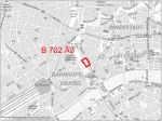 Geltungsbereich des Bebauungsplanverfahrens Nr. 702 Ä3 © Stadtplanungsamt Stadt Frankfurt am Main
