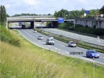 Autobahn 661 im Bereich Anschlussstelle Friedberger Landstraße, © Krebs und Kiefer
