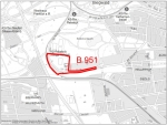 Geltungsbereich des Bebauungsplans Nummer 951, &copy; Stadtplanungsamt Frankfurt am Main