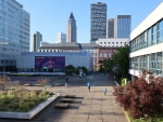 Der Kulturcampus Bockenheim entsteht auf dem ehemaligen Gel&auml;nde der Goethe-Universit&auml;t. &copy; Stadt Frankfurt