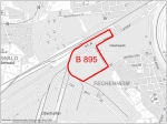Geltungsbereich des Bebauungsplans Nummer 895, &copy; Stadtplanungsamt Frankfurt am Main