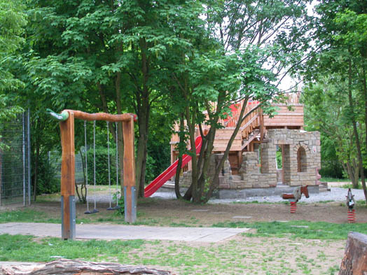 Spielraum Schlotterland, Bild: Freischlad + Holz, © Stadtplanungsamt Stadt Frankfurt am Main 